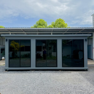 บ้านหมา บ้านแมว แบบ 3 โมเดิร์นสไตล์ ขนาด 200x600x240cm.