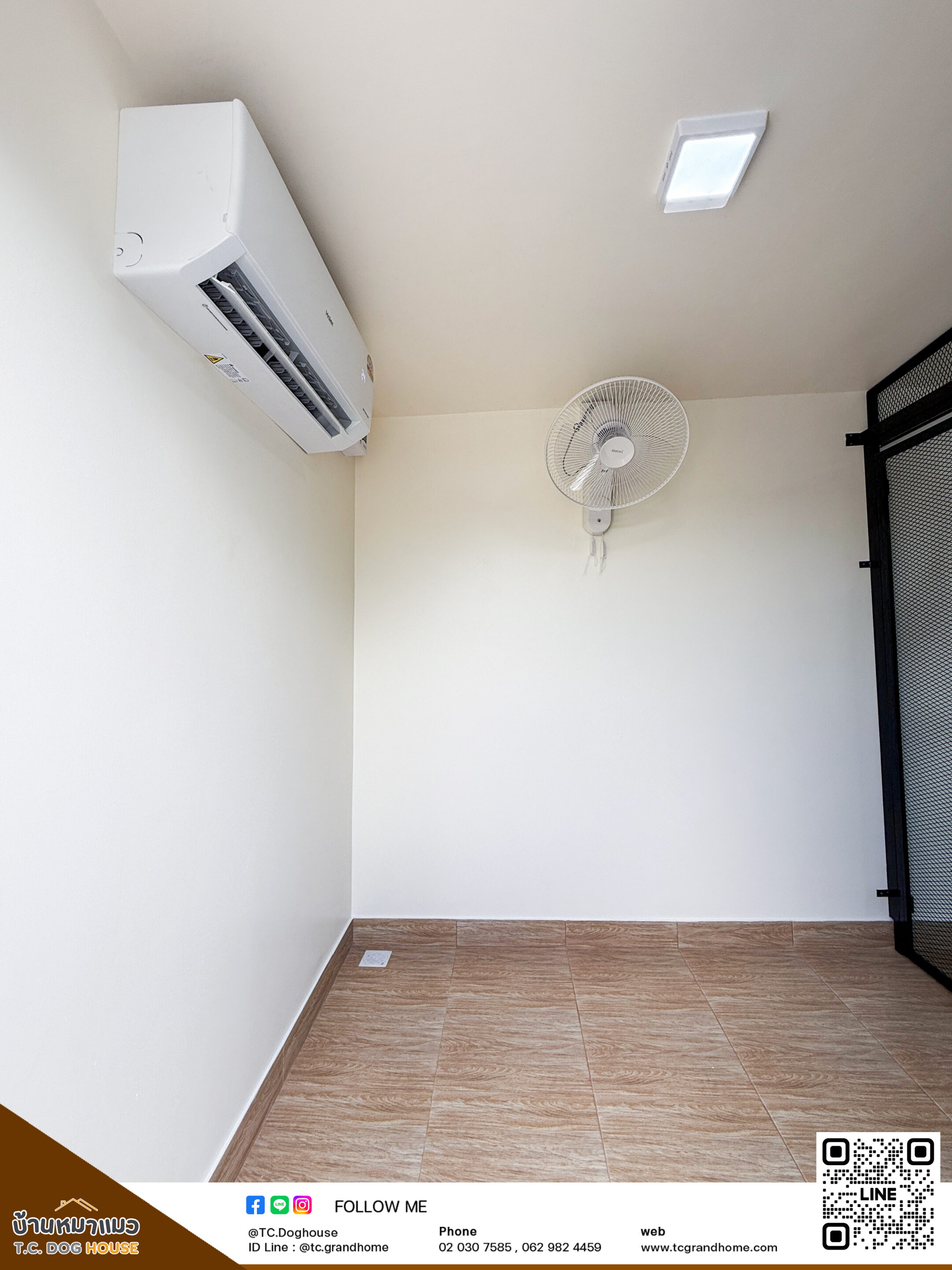 บ้านหมา บ้านแมว แบบ 3 โมเดิร์นสไตล์ ขนาด 200x600x240cm. - Image 10