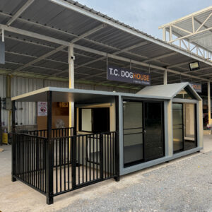 บ้านหมา บ้านแมว แบบ 16 นอร์ดิกสไตล์ ขนาด 150x550x220cm.
