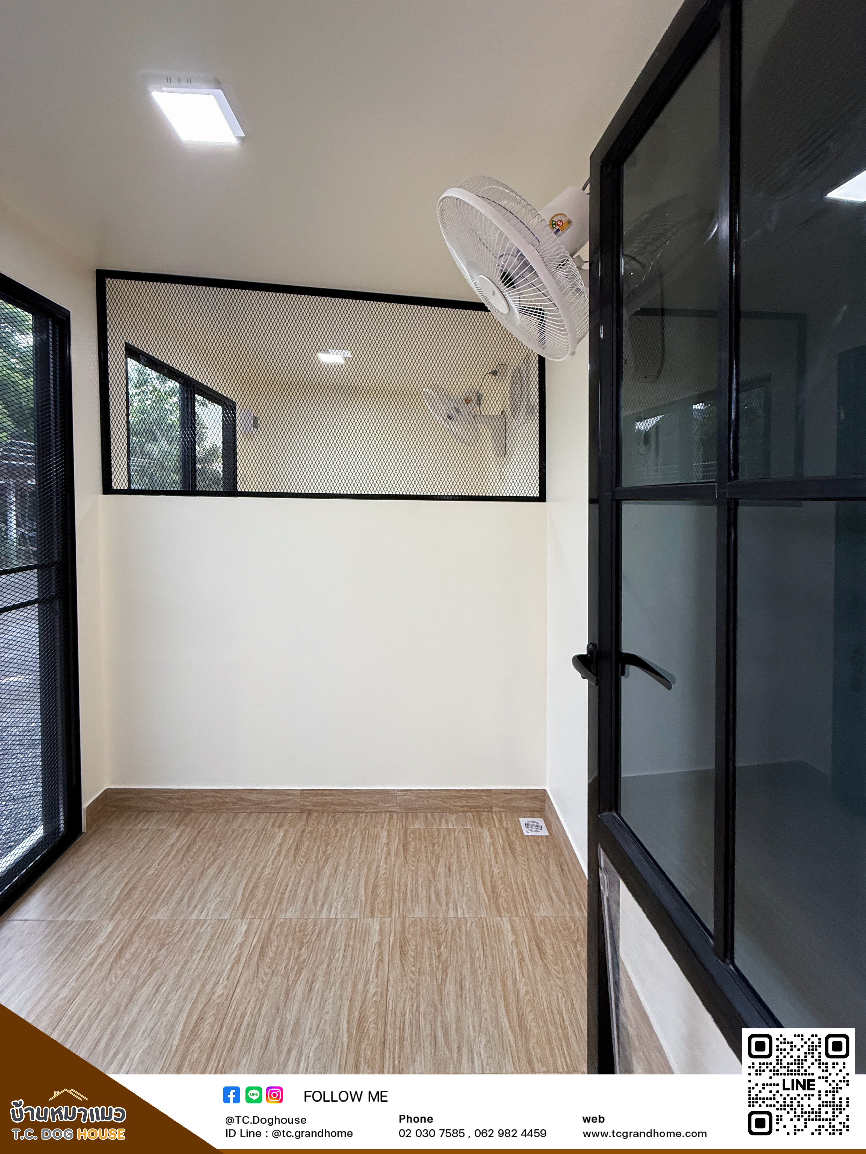 บ้านหมา บ้านแมว แบบ 18 คลาสสิคสไตล์ ขนาด 200x600x240cm. - Image 8