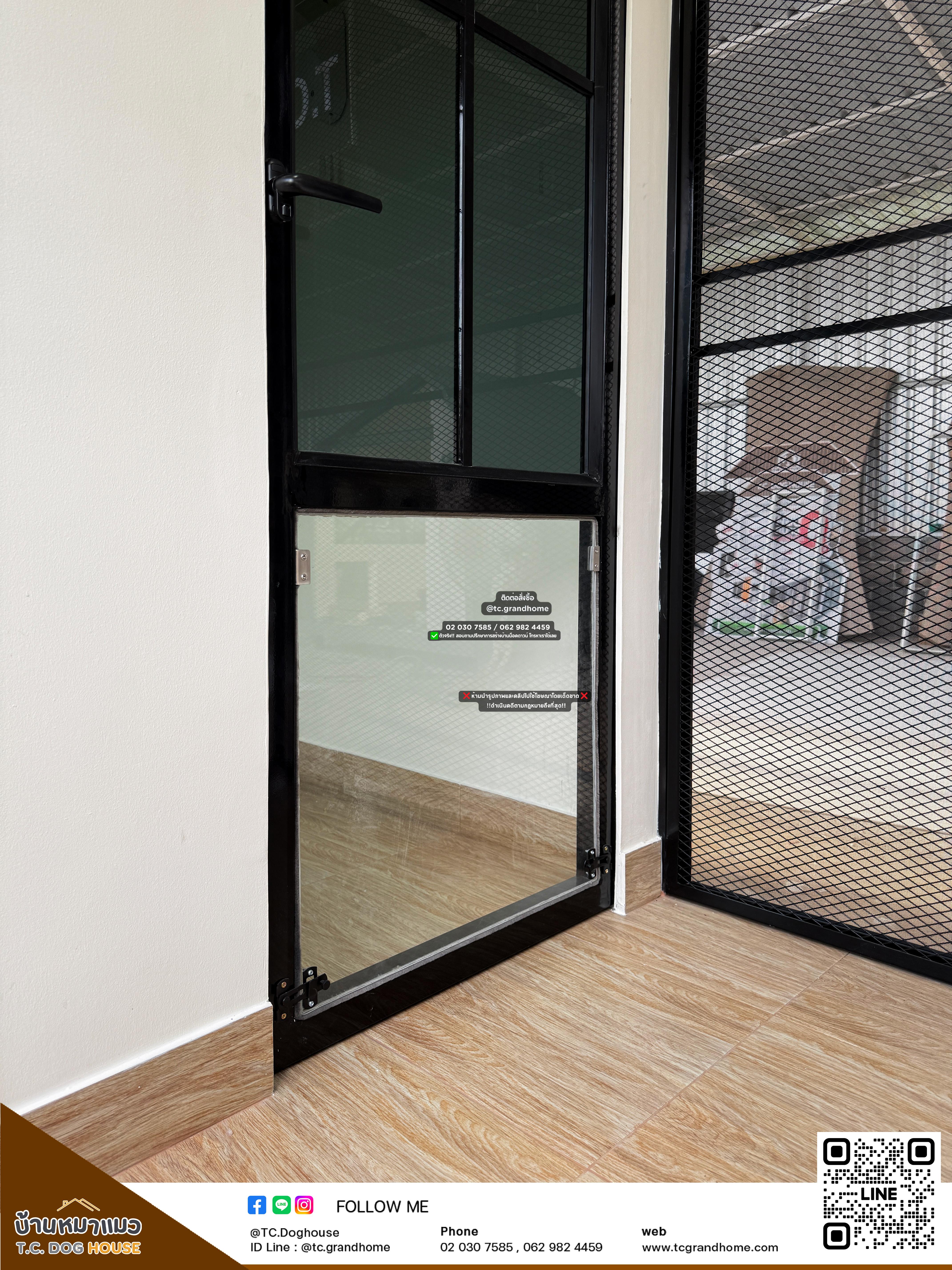 บ้านหมา บ้านแมว แบบ 18 คลาสสิคสไตล์ ขนาด 200x600x240cm. - Image 11