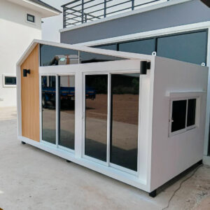 บ้านหมา บ้านแมว แบบ 11 นอร์ดิกสไตล์ ขนาด 200x400x240cm.