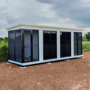 บ้านหมา บ้านแมว แบบ 18 คลาสสิคสไตล์ ขนาด 200x600x240cm.