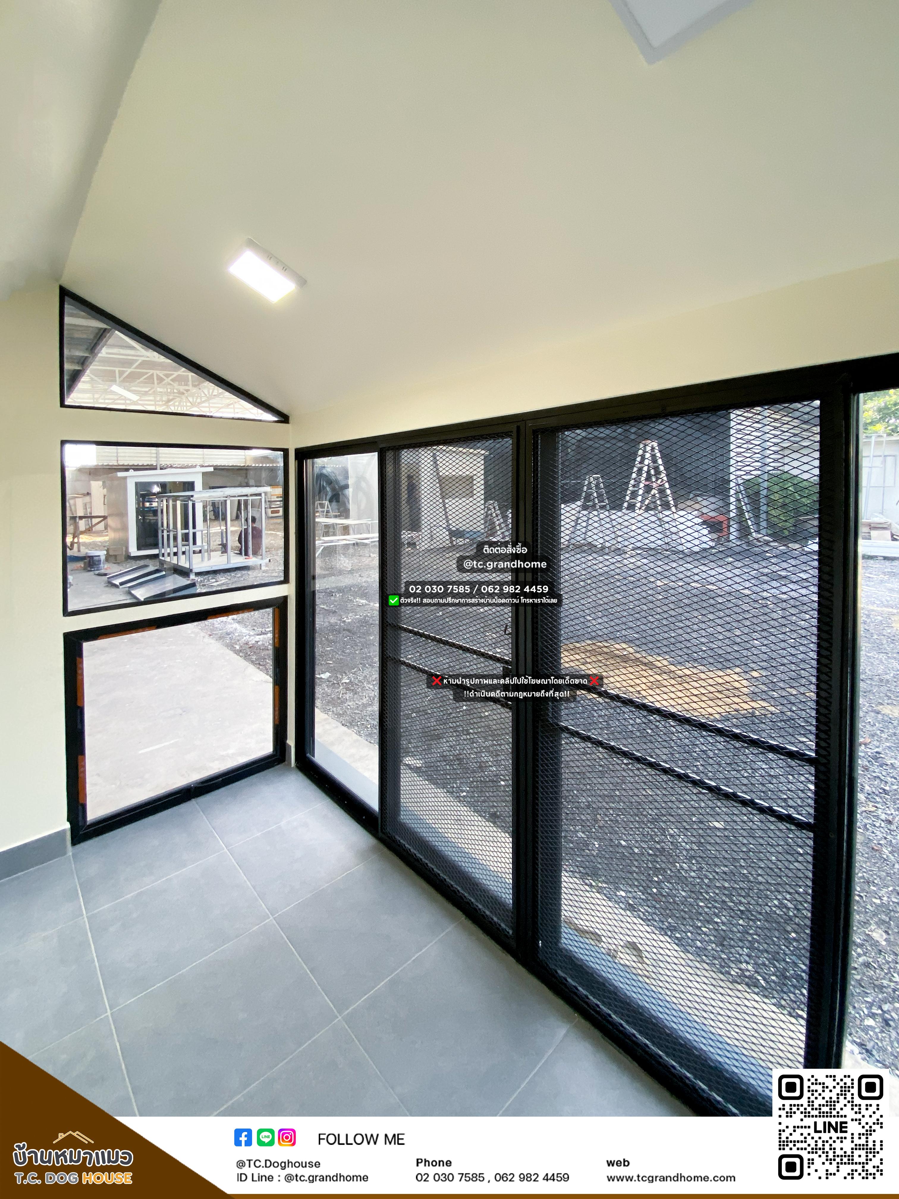 บ้านเต่า แบบ 51 นอร์ดิกสไตล์ ขนาด 150x300x220cm. - Image 5