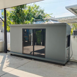 บ้านหมา บ้านแมว แบบ 3 โมเดิร์นสไตล์ ขนาด 100x350x180cm.