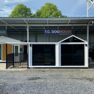 บ้านหมา บ้านแมว แบบ 16 นอร์ดิกสไตล์ ขนาด 150x550x220cm.