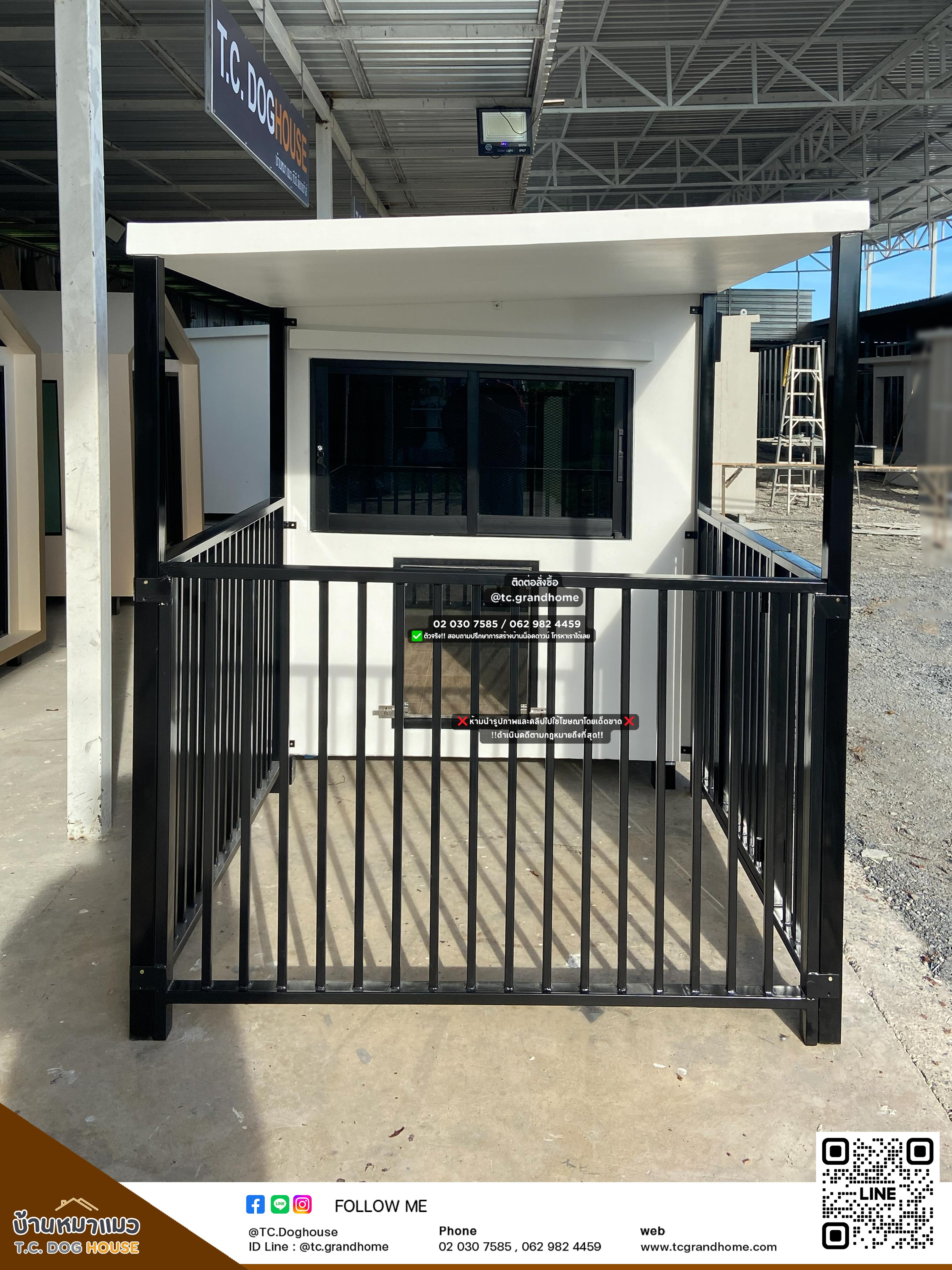 บ้านหมา บ้านแมว แบบ 16 นอร์ดิกสไตล์ ขนาด 150x550x220cm. - Image 6