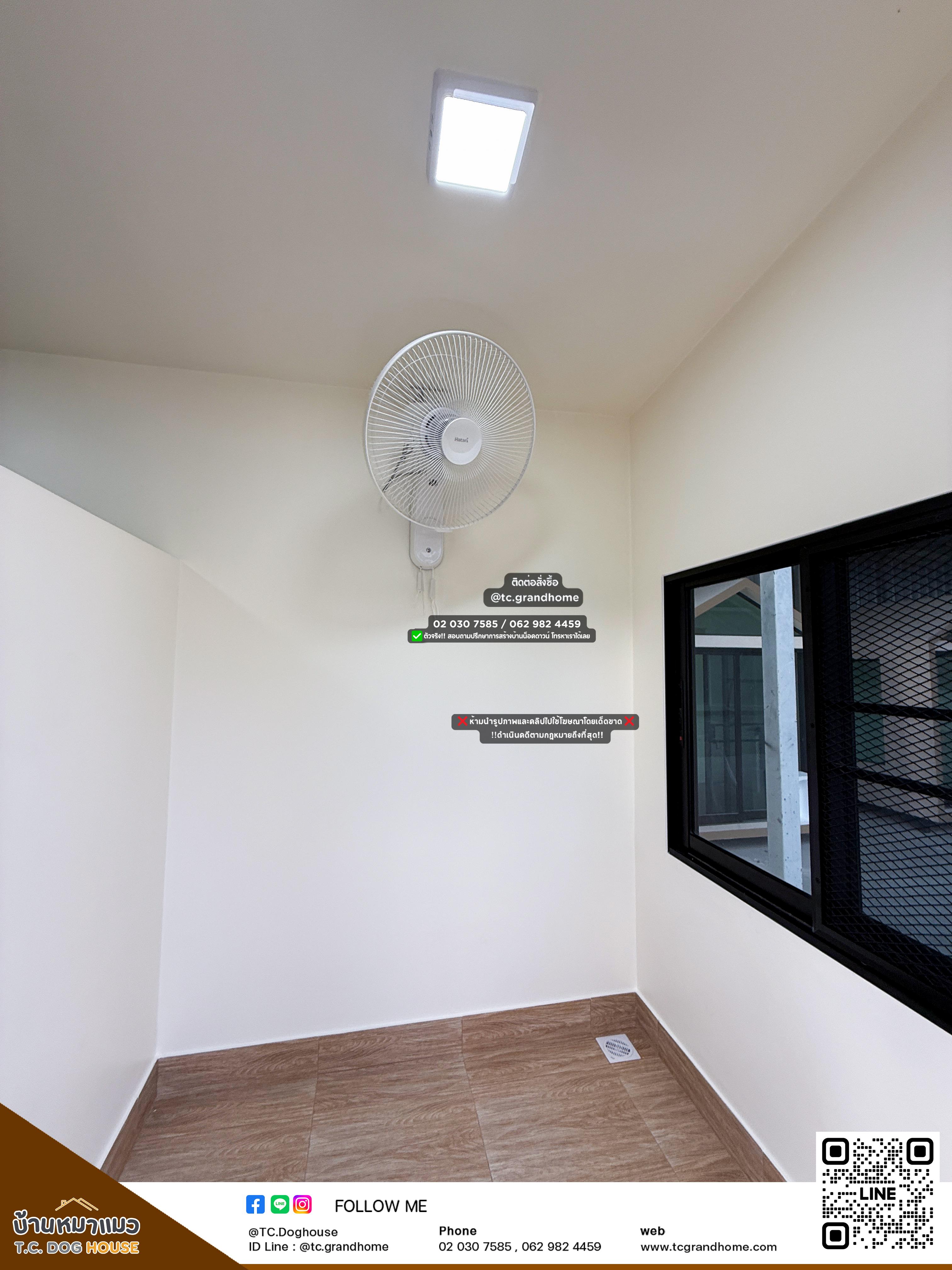 บ้านหมา บ้านแมว แบบ 19 คลาสสิคสไตล์ ขนาด 150x300x220cm. - Image 8