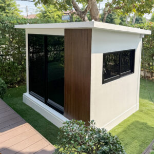 บ้านหมา บ้านแมว แบบ 6 โมเดิร์นสไตล์ ขนาด 180x230x200cm.