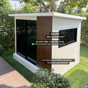 บ้านหมา บ้านแมว แบบ 6 โมเดิร์นสไตล์ ขนาด 180x230x200cm.