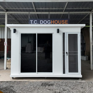 บ้านหมา บ้านแมว แบบ 18 คลาสสิคสไตล์ ขนาด 130x300x220cm.