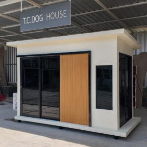 บ้านหมา บ้านแมว แบบ 44 โมเดิร์นสไตล์ ขนาด 150x300x200cm.