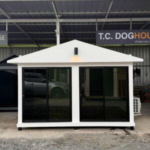 บ้านหมา บ้านแมว แบบ 45 นอร์ดิกสไตล์ ขนาด 150x300x220cm.