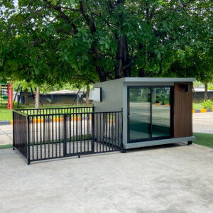 บ้านหมา บ้านแมว แบบ 10 โมเดิร์นสไตล์ ขนาด 150x200x150cm.