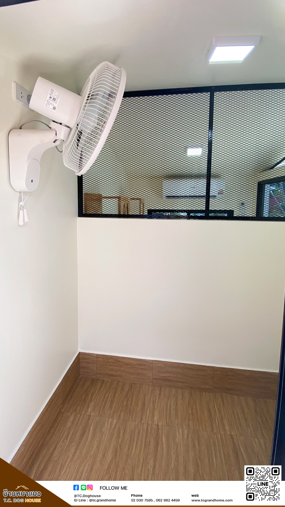 บ้านหมา บ้านแมว แบบ 11 นอร์ดิกสไตล์ ขนาด 200x300x220cm. - Image 12