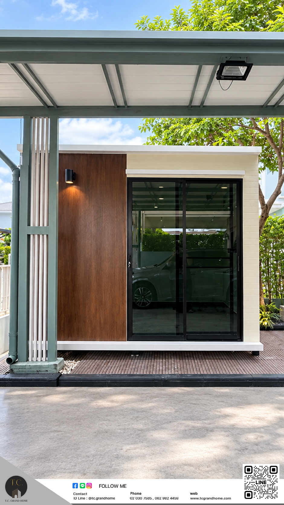 ห้องเก็บของ ห้องเก็บของ แบบ 3 โมเดิร์นสไตล์ ขนาด 170x300x250cm.