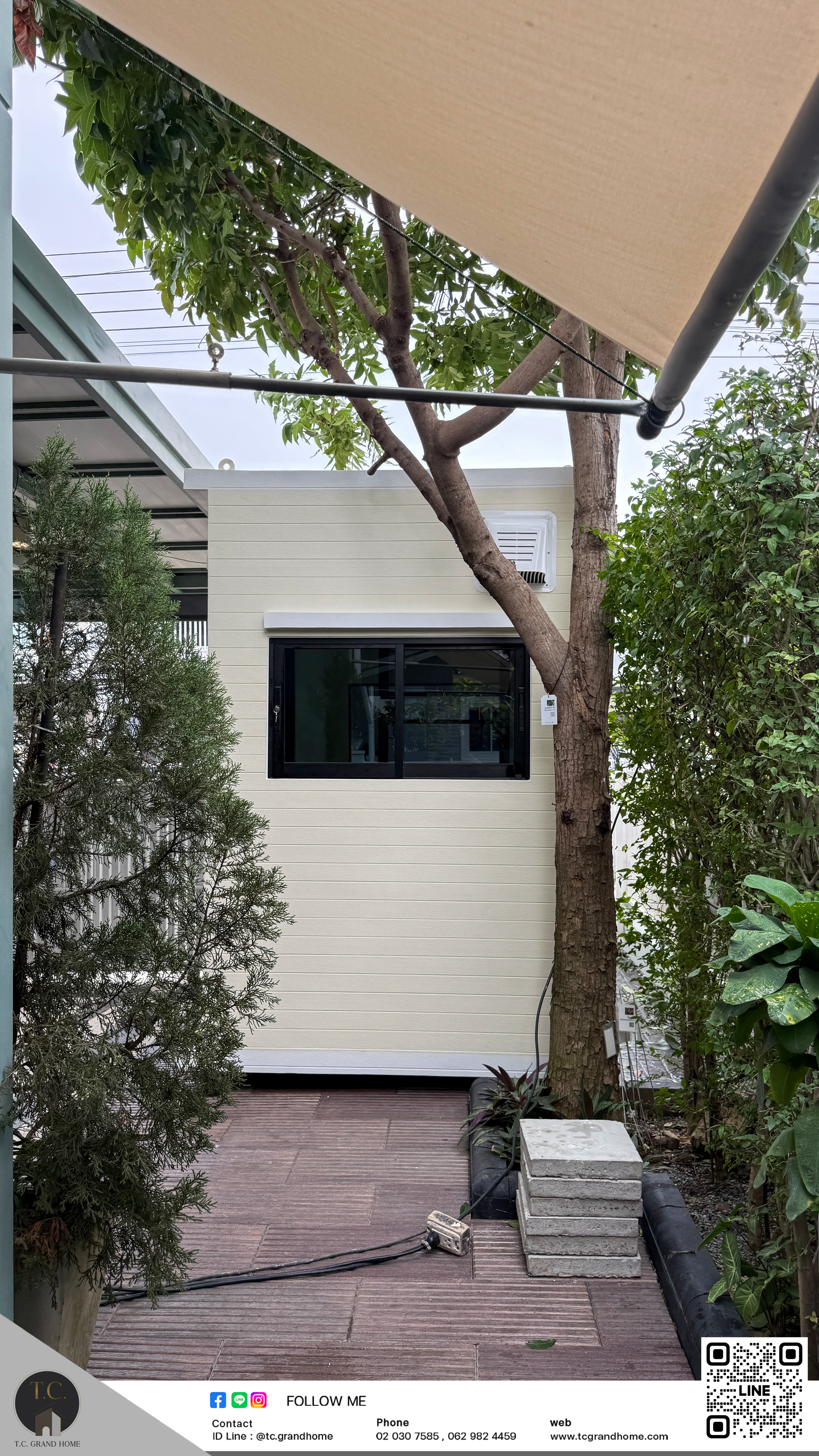 ห้องเก็บของ ห้องเก็บของ แบบ 3 โมเดิร์นสไตล์ ขนาด 170x300x250cm. - Image 5