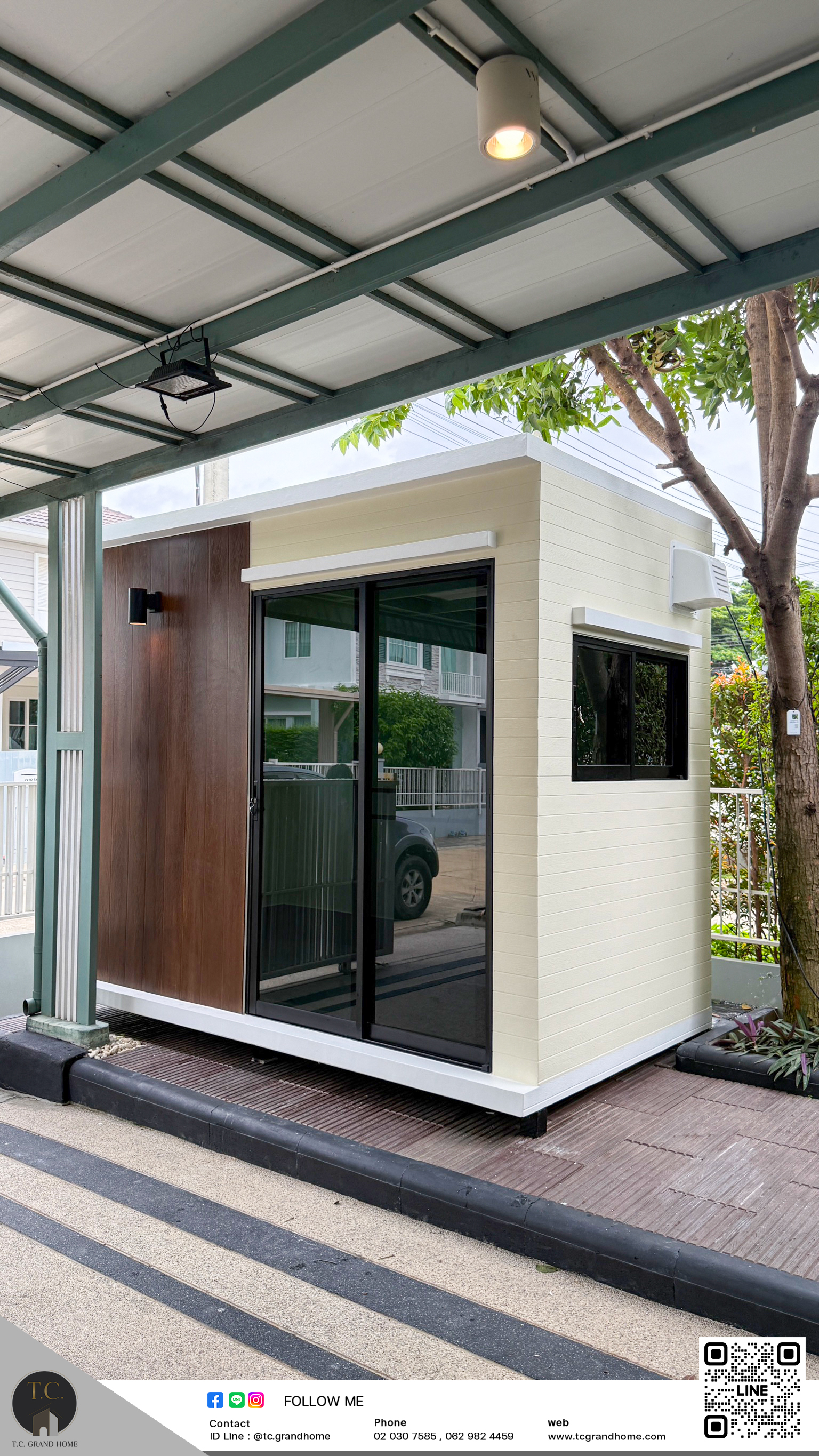 ห้องเก็บของ ห้องเก็บของ แบบ 3 โมเดิร์นสไตล์ ขนาด 170x300x250cm. - Image 2
