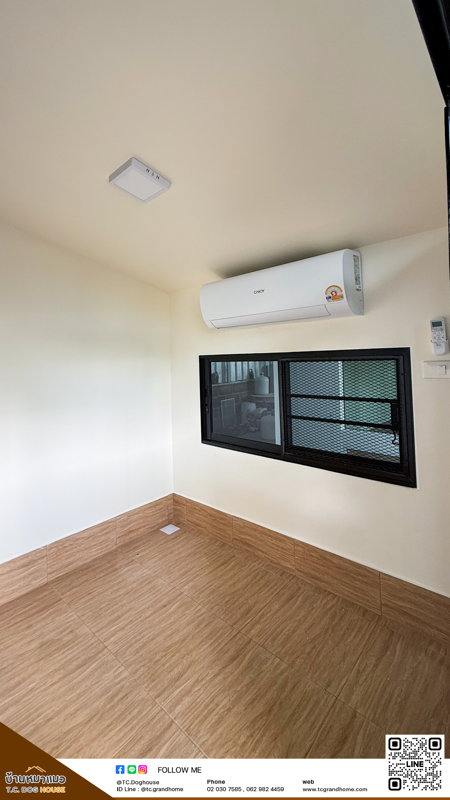 บ้านหมา บ้านแมว แบบ 11 นอร์ดิกสไตล์ ขนาด 200x300x220cm. - Image 7